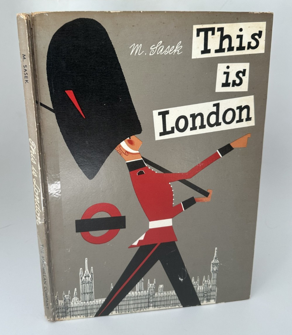Miroslav SASEK / This is London 1960 Presumed 1st Edition Macmillan HARDCOVER