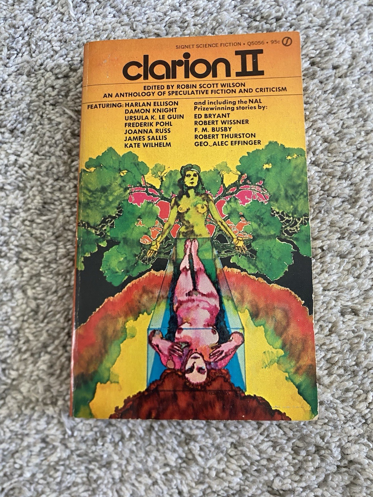 Vtg Robin Scott Wilson CLARION II (1st Print) Paperback 1972 Harlan Ellison EX