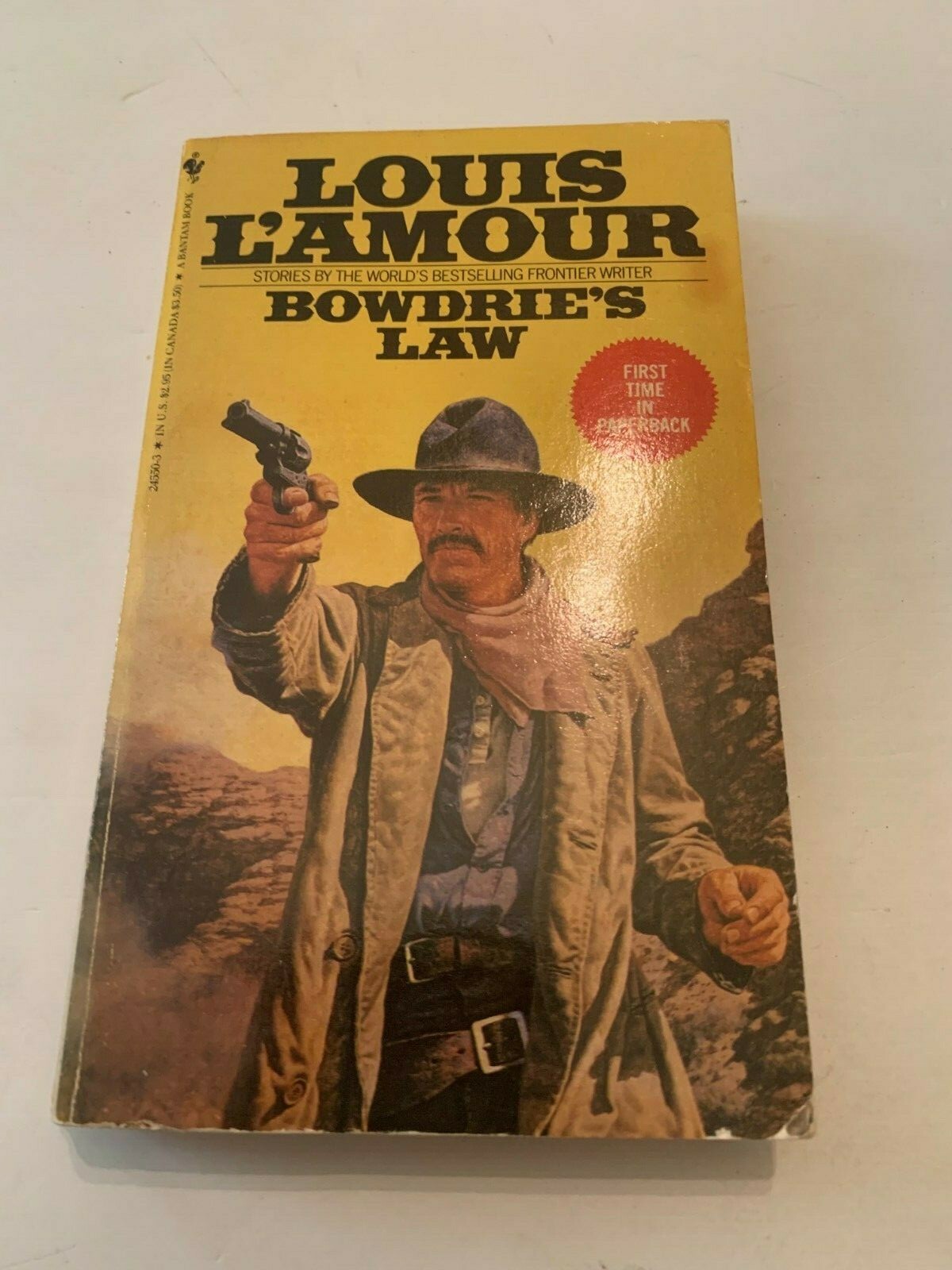 1984 Bowdrie’s Law by Louis L’Amour Bantam Paperback