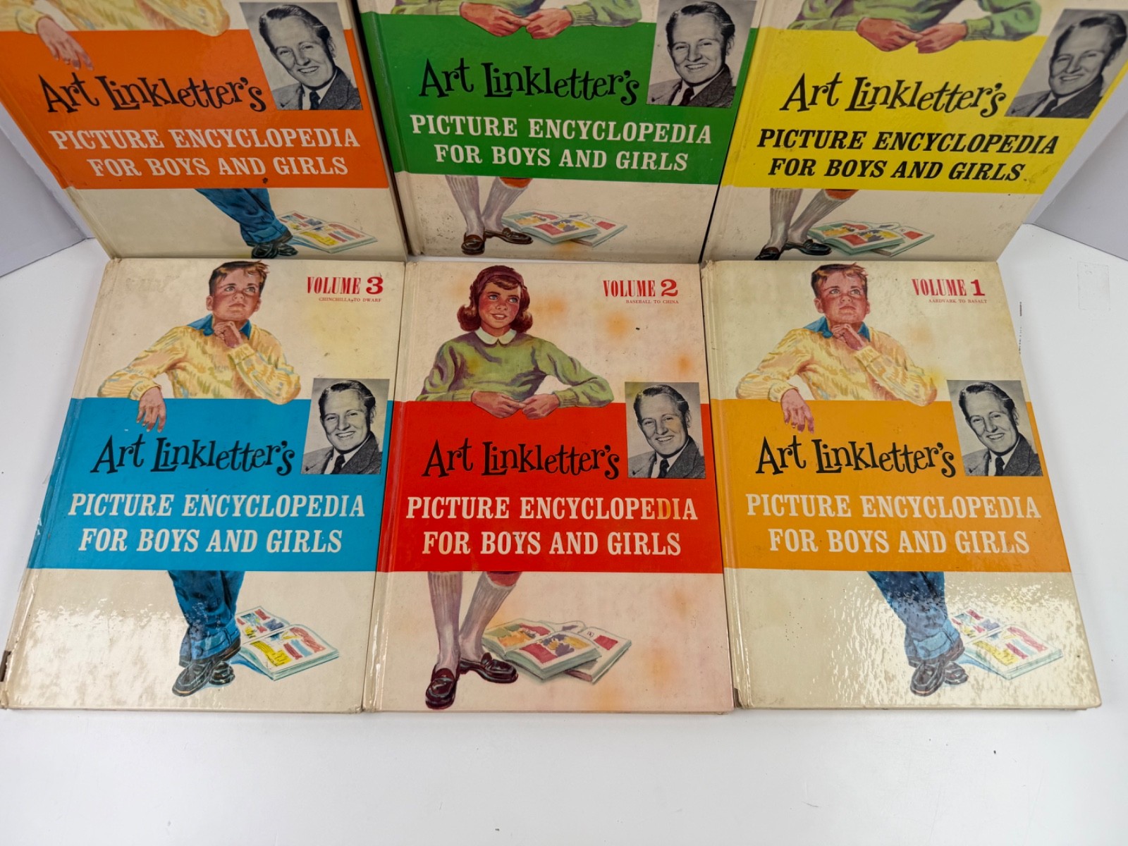 Art Linkletter Picture Encyclopedia Vols 1-18 Complete Set Vintage 1961