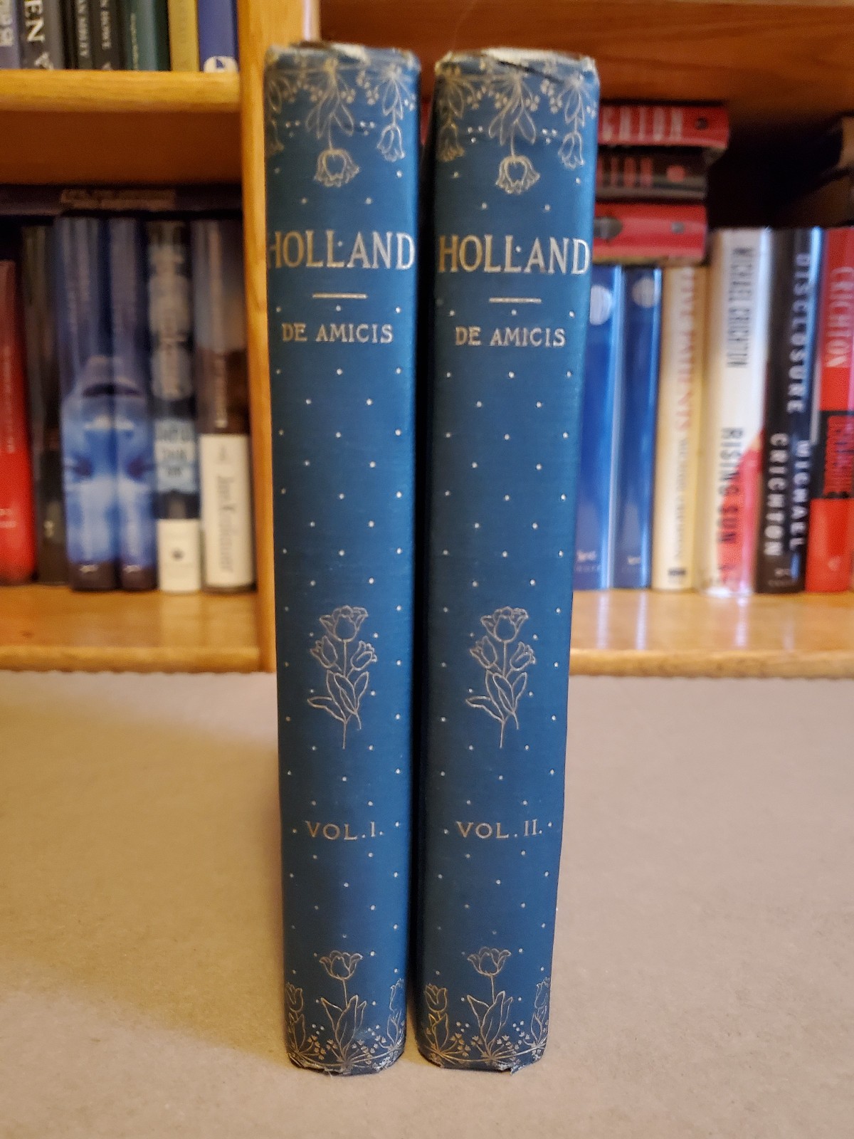 Holland – 2 Vol. Illustrated Edition – Edmondo de Amicis – 1894, HC