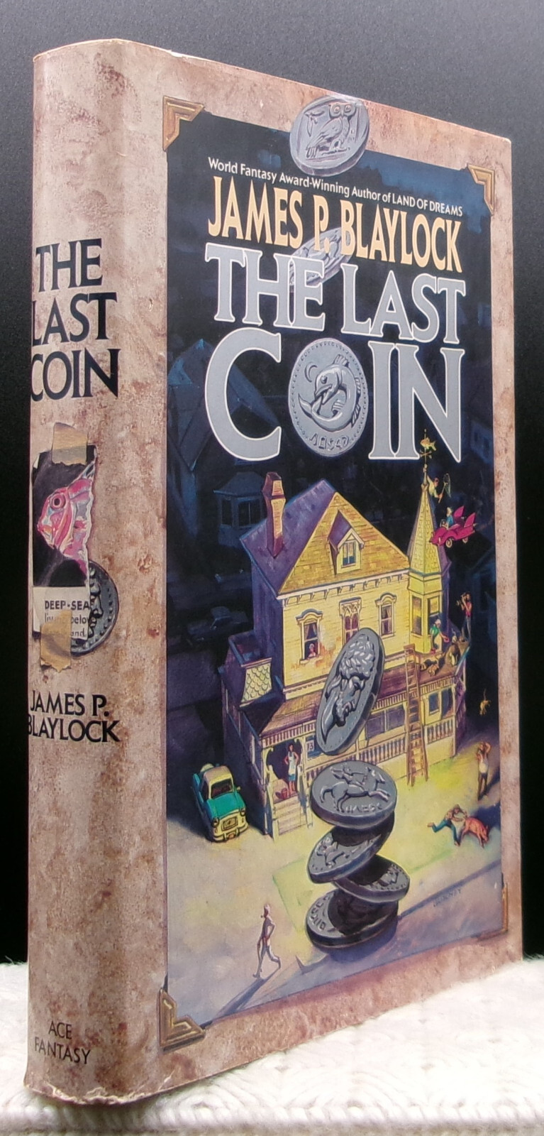 James P Blaylock LAST COIN First edition SIGNED Hardcover DJ Urban Fantasy Judas