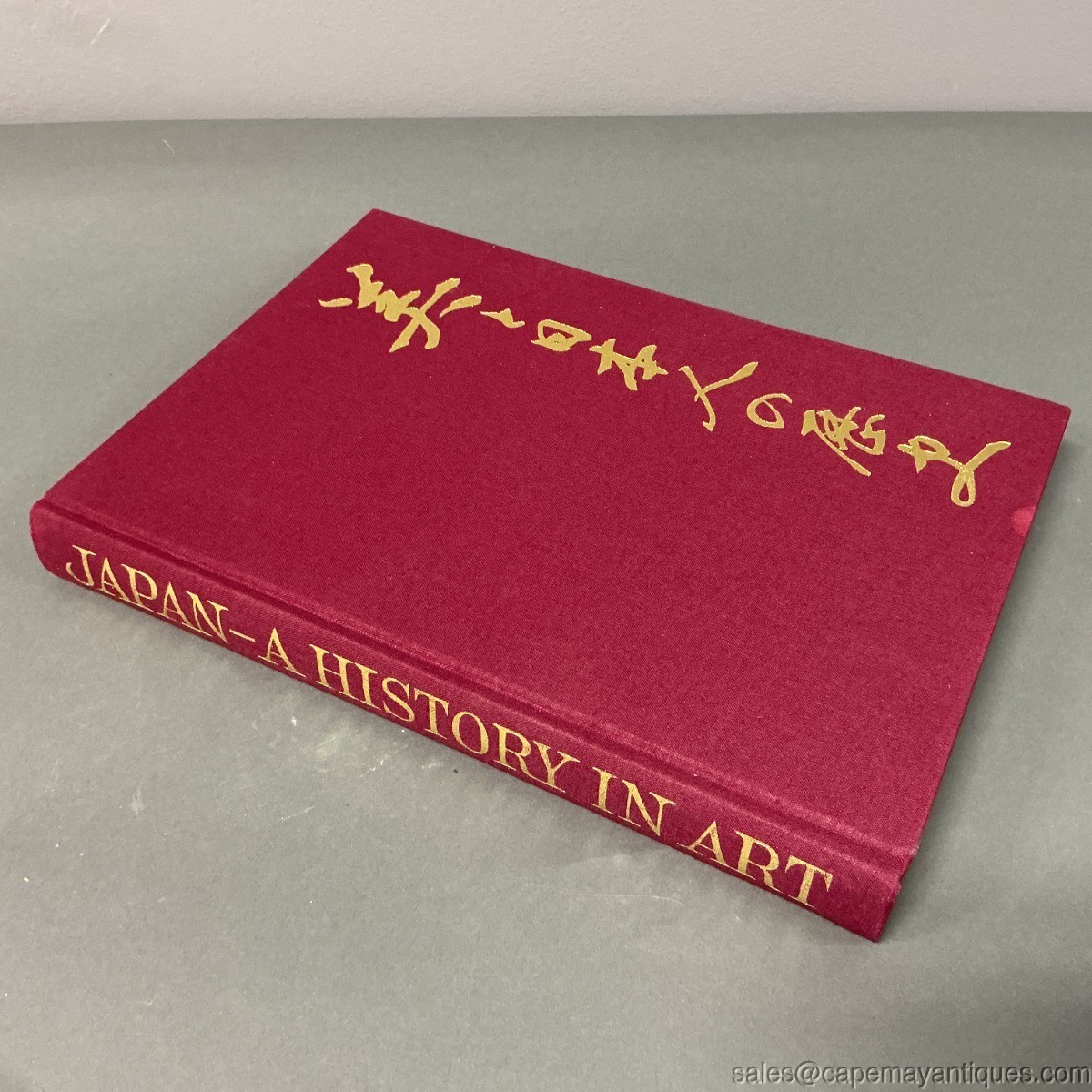 Japan A History in Art Book Coffee Table Book Colored Illustrations Large