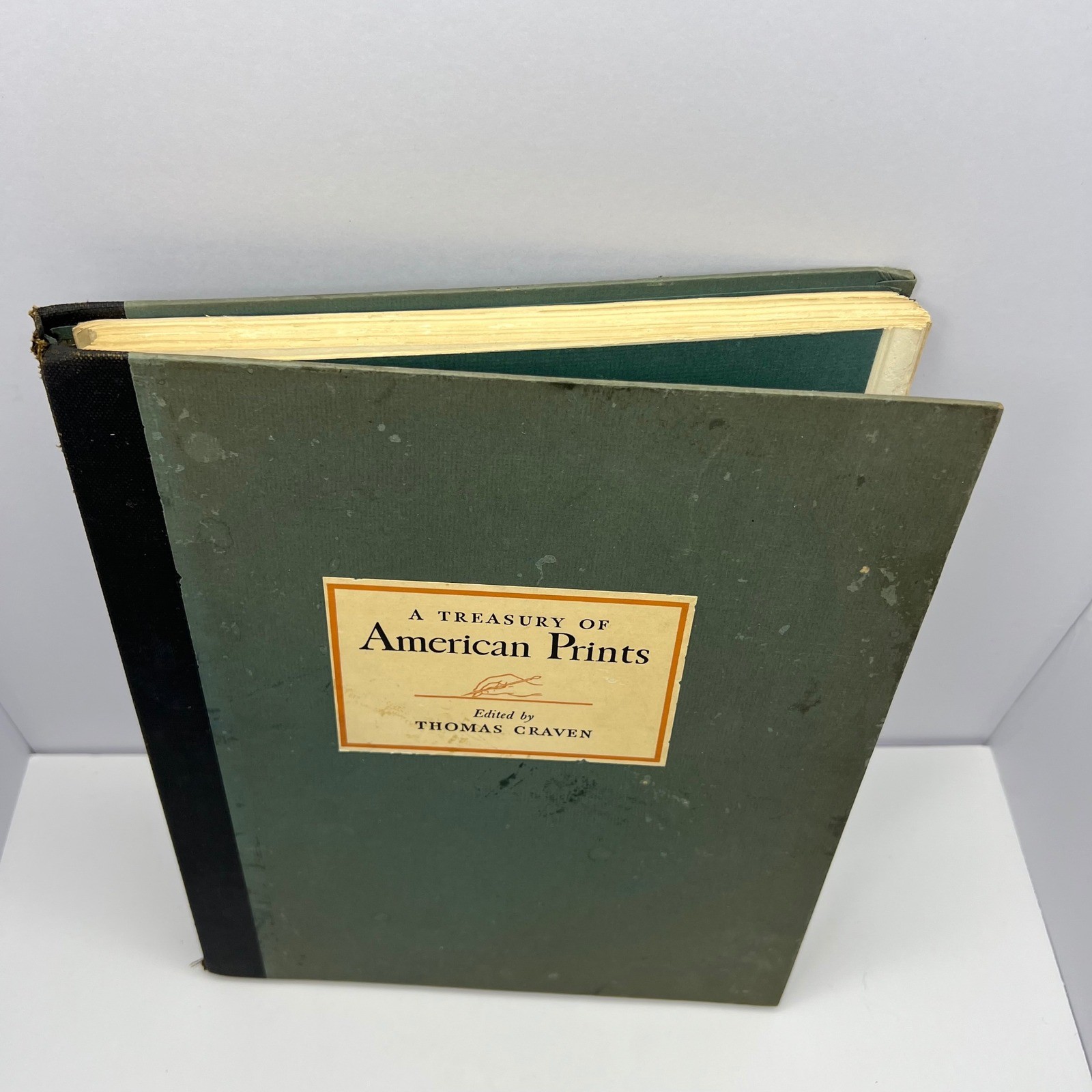 A Treasury of American Prints 1939 Etchings Lithographs Vintage American Artists