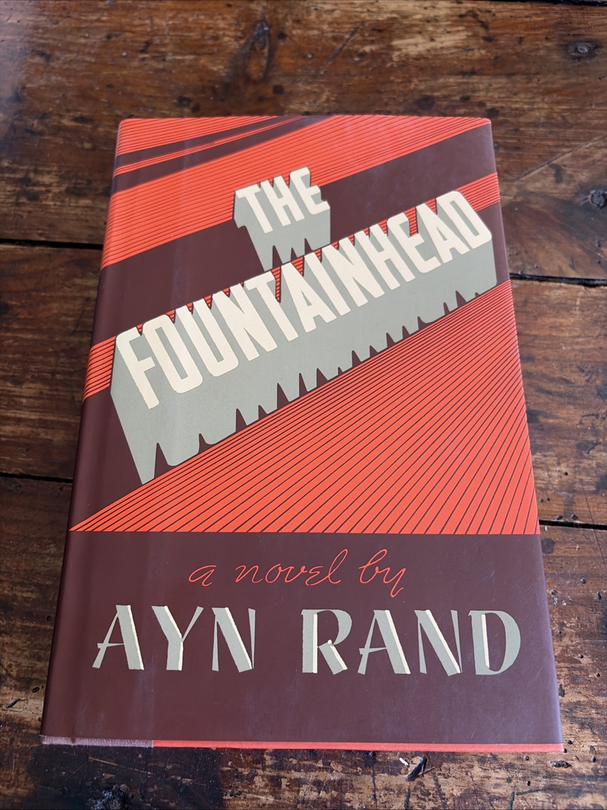 The Fountainhead Ayn Rand 1986 HC/DJ Like New Hardcover Macmillan Book