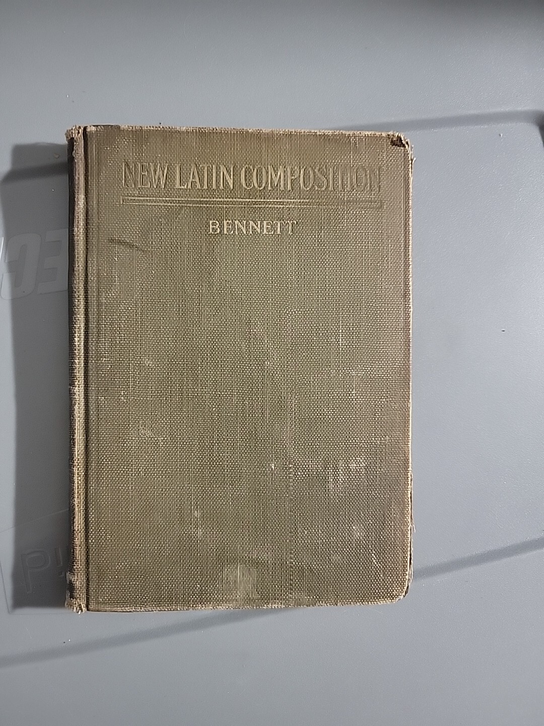 Vintage NEW LATIN COMPOSITION by Charles E. Bennett (1912, Hardcover) Parts 2,3