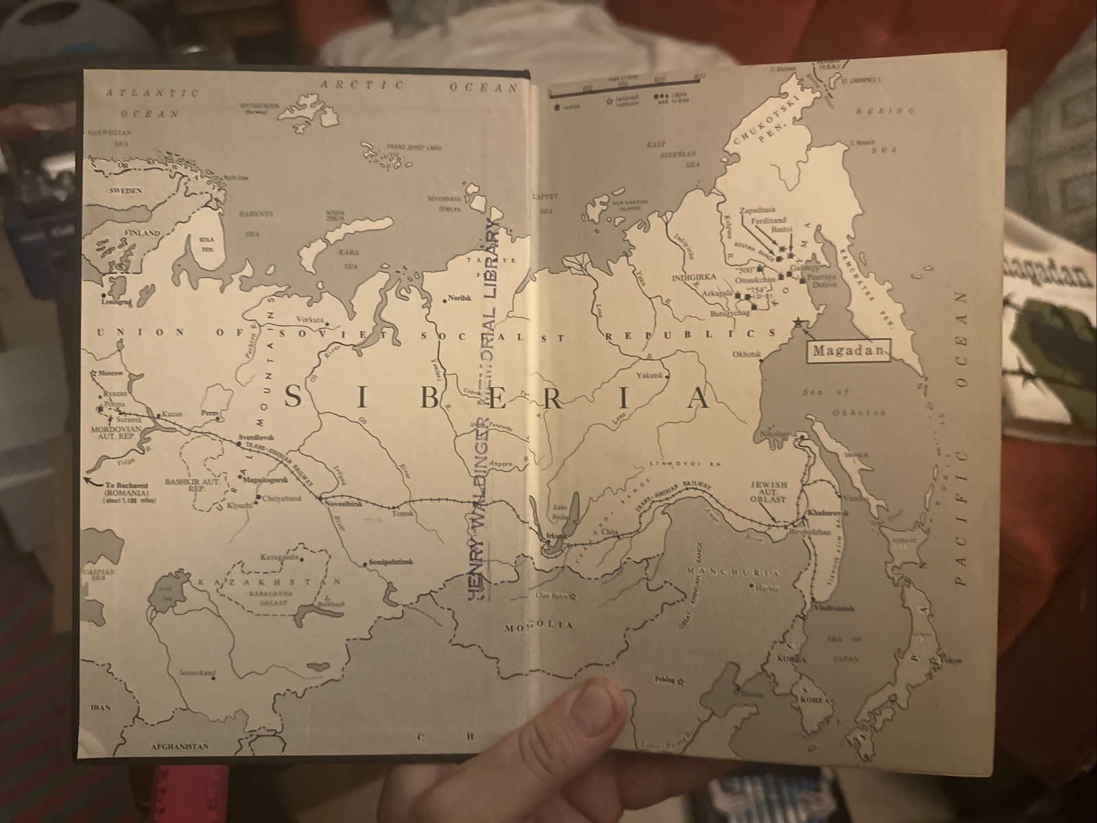Magadan, Michael Solomon; HC w/ DJ & Maps, 1st Edition 1st Printing Canada, 1971