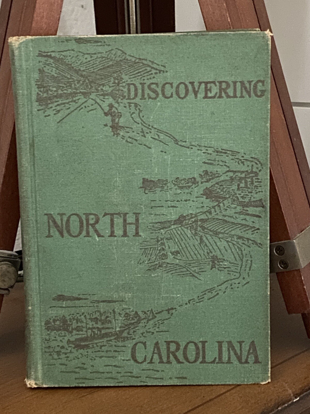 Discovering North Carolina By Nellie M. Rowe ~ UNC Press Chapel Hill 1934