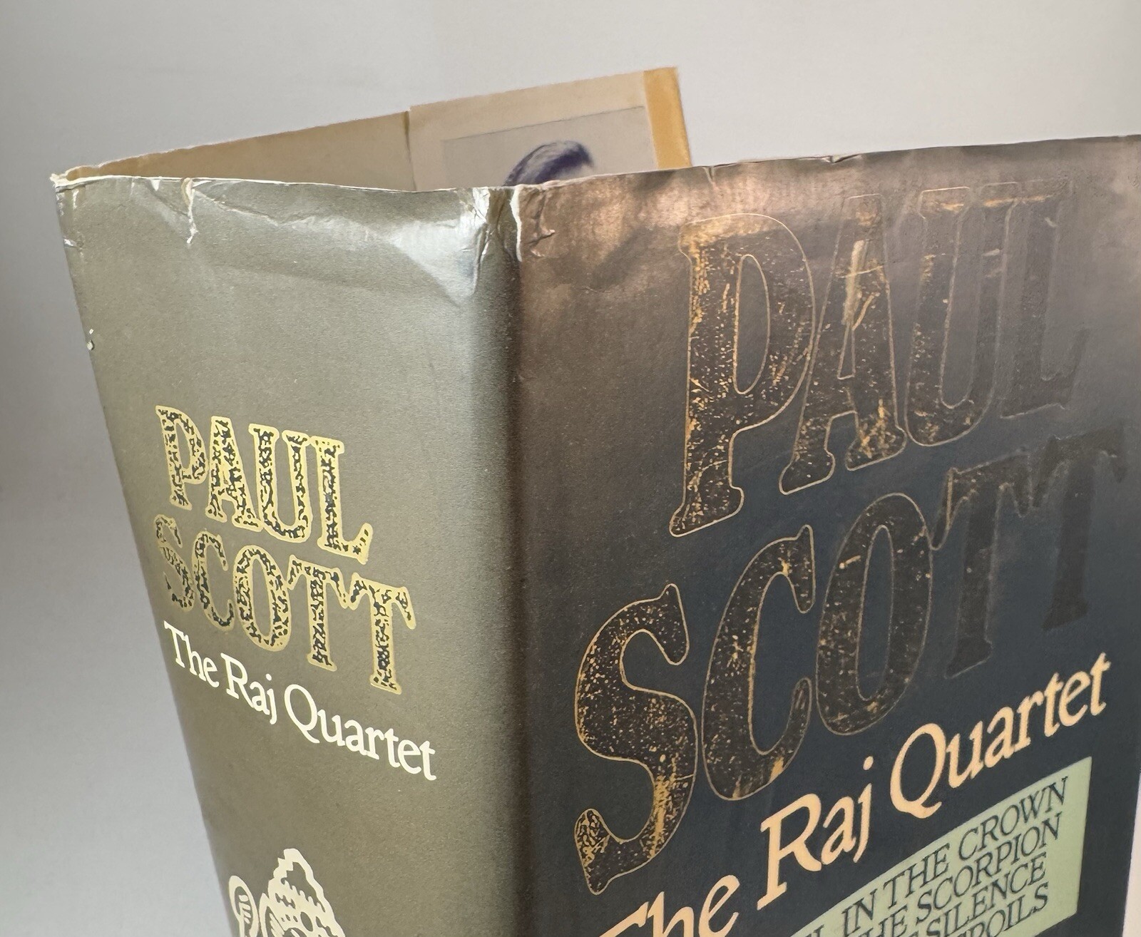 The Raj Quartet-Paul Scott-First Edition Thus-First Printing w/ Org DJ-VERY RARE