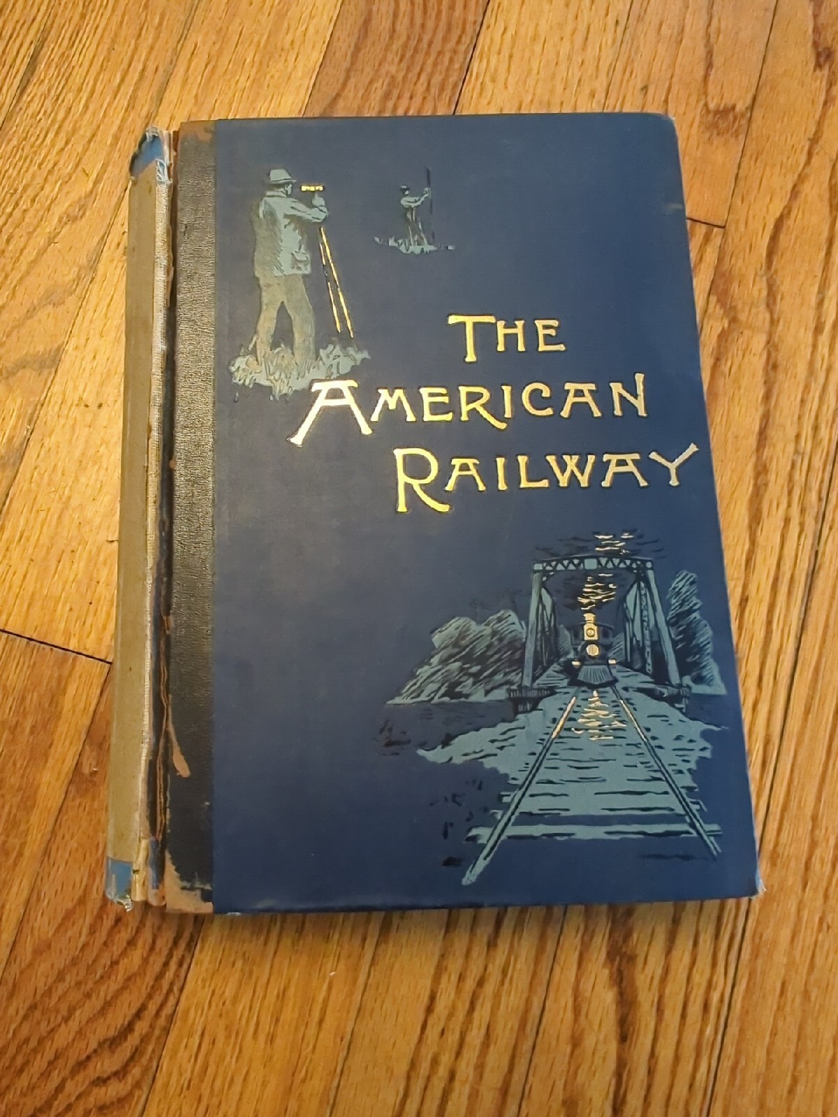 1889 The American Railway: Construction, Development, Mgmt, & Appliances -…