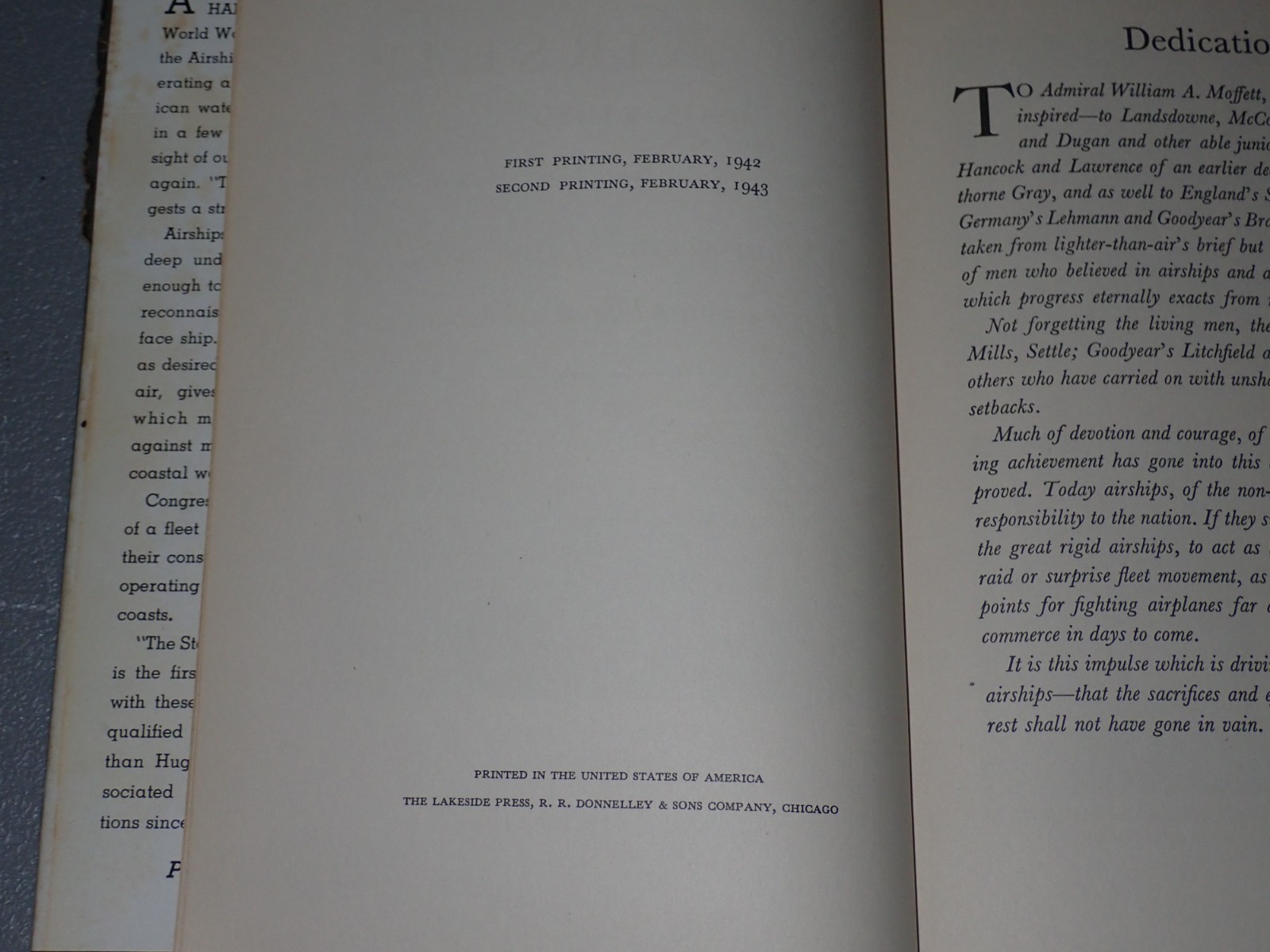 The Story of the Airship (Non-Rigid) Hugh Allen 1944