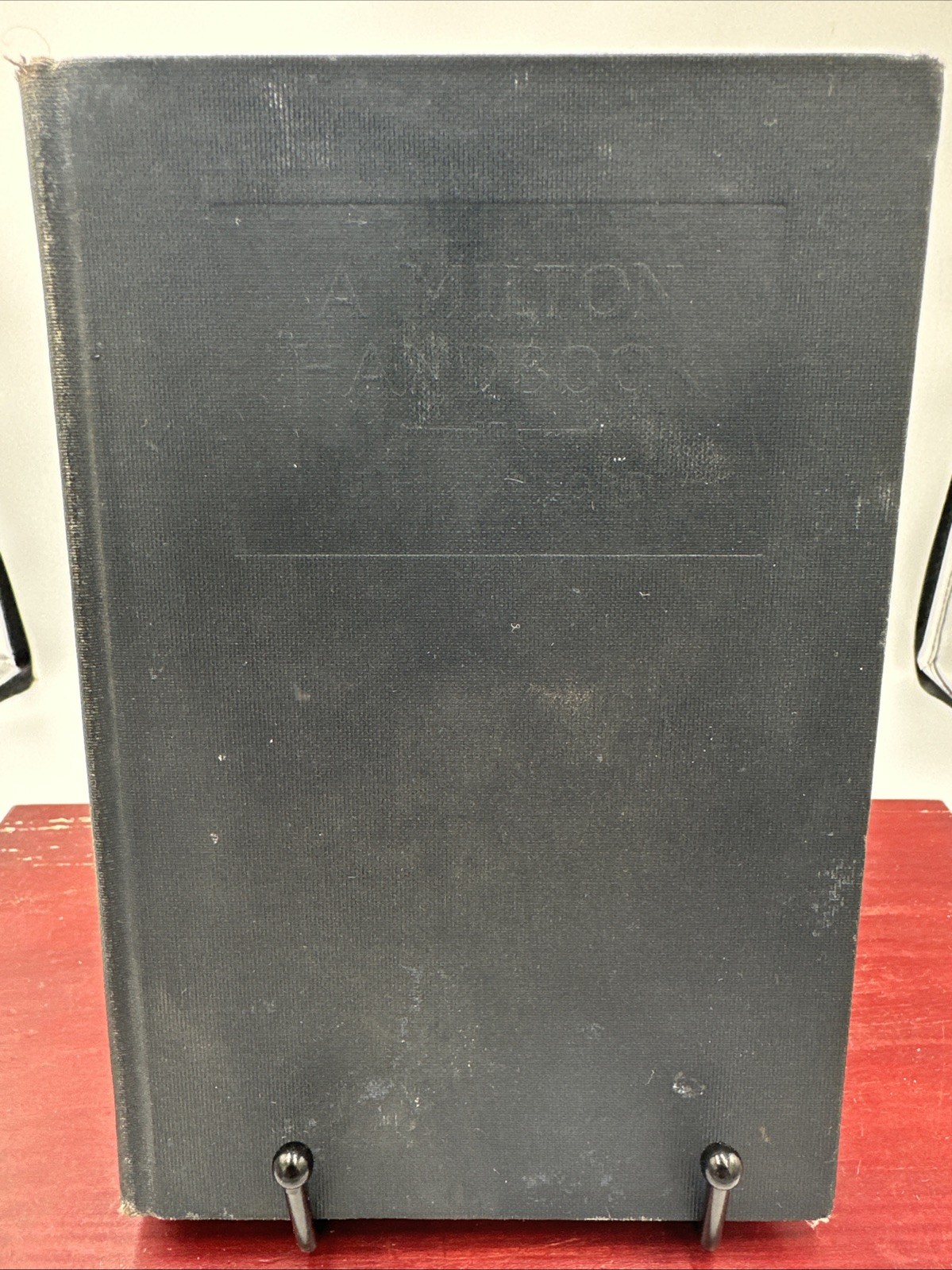 A Milton Handbook by James Holly Hanford 1926 (3rd Ed. 1929) Hardcover- Good