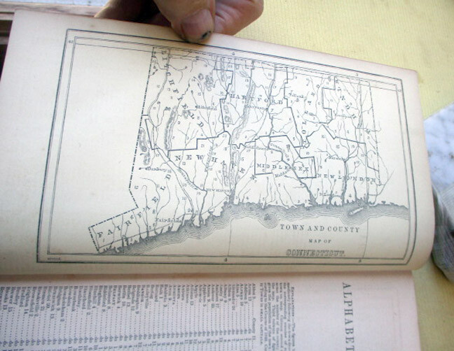 NEW ENGLAND MERCANTILE UNION DIRECTORY,1849,1st Edition,Maps