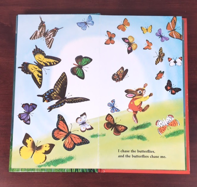VTG 1963 I Am A Bunny by Ole Risom & Richard Scarry A Golden Sturdy Board Book