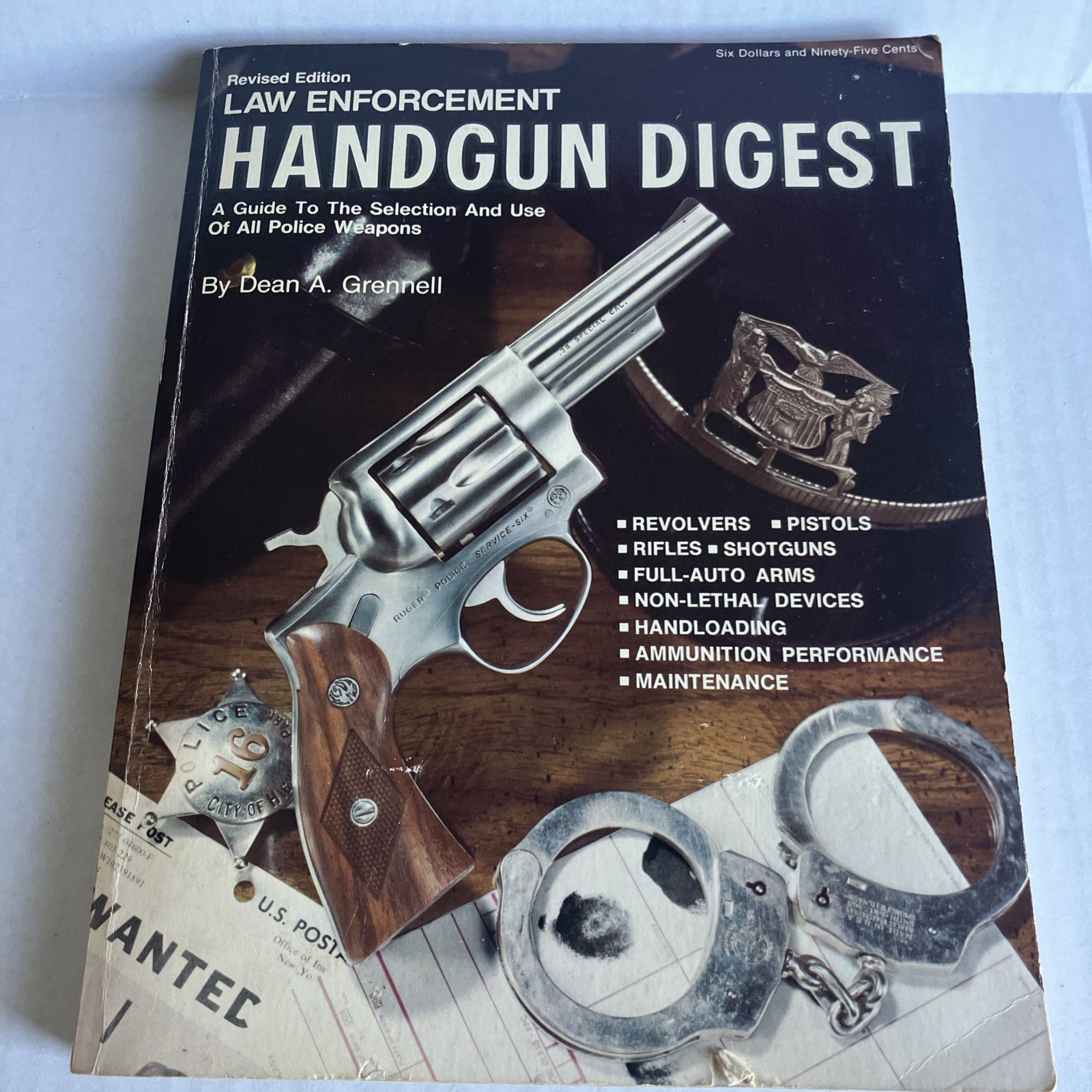 Law Enforcement Handgun Digest By Dean A. Grennell & Mason Williams New York Pol
