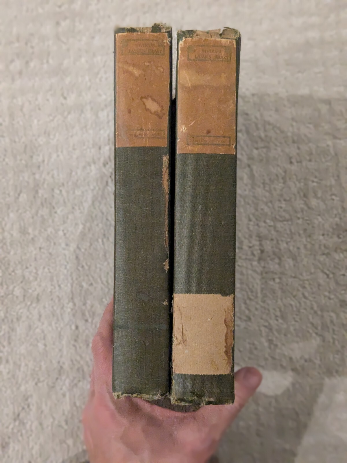 THE DIARY OF JOHN EVELYN in TWO Vol’s ed. William Bray 1901 Universal Classics