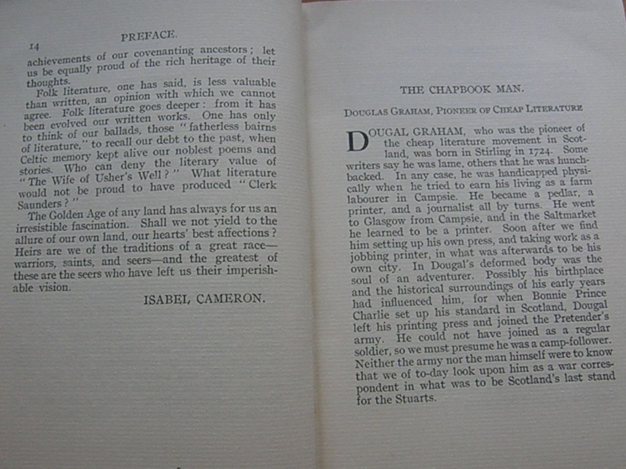 A Highland Chapbook -Cameron OCCULT WITCHCRAFT FOLKLORE BLACK MAGIC KELPIES MYTH