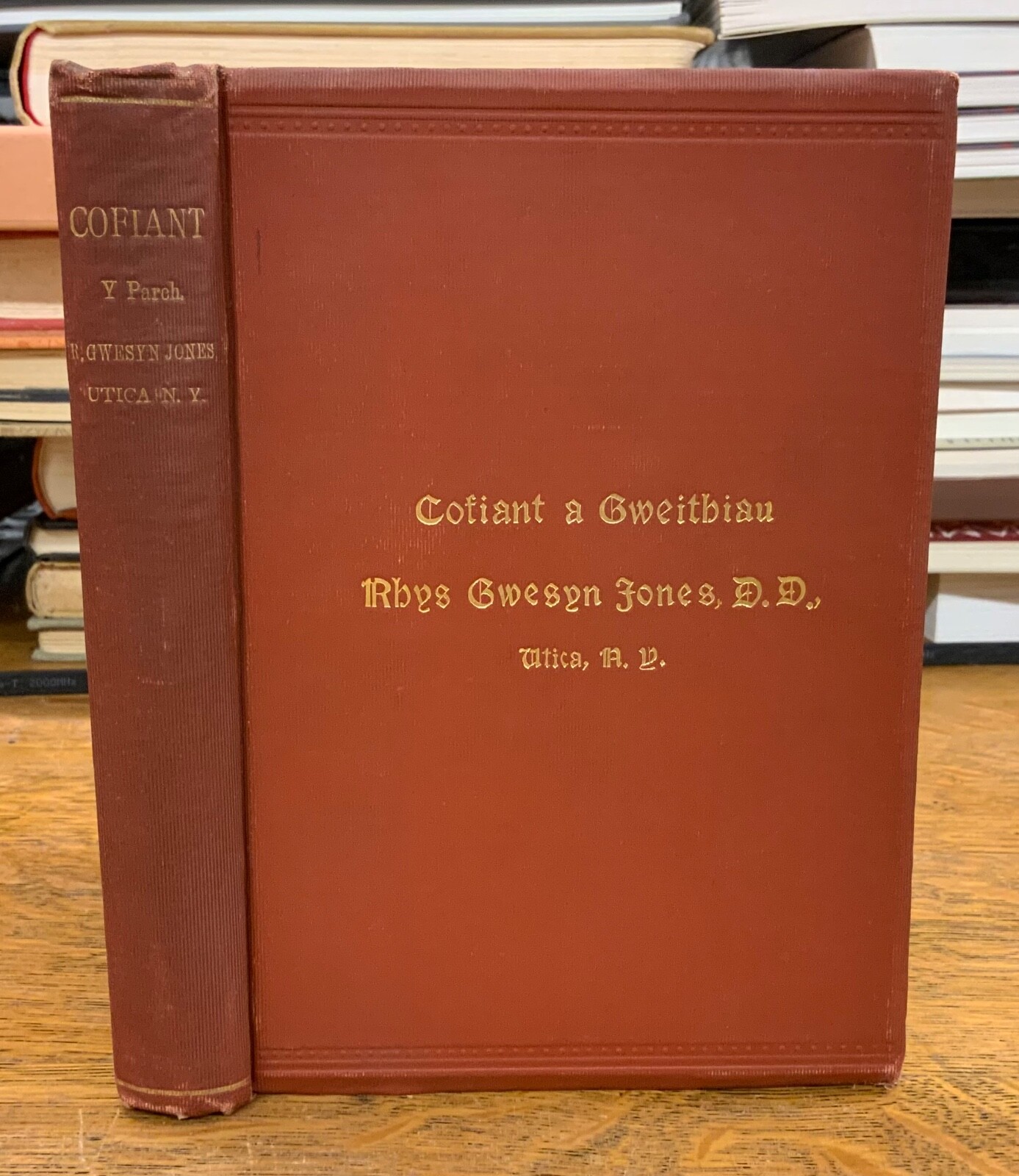 1902 Cofiant Rhys Gwesyn Jones – Utica, New York William Robert Edwards Editor