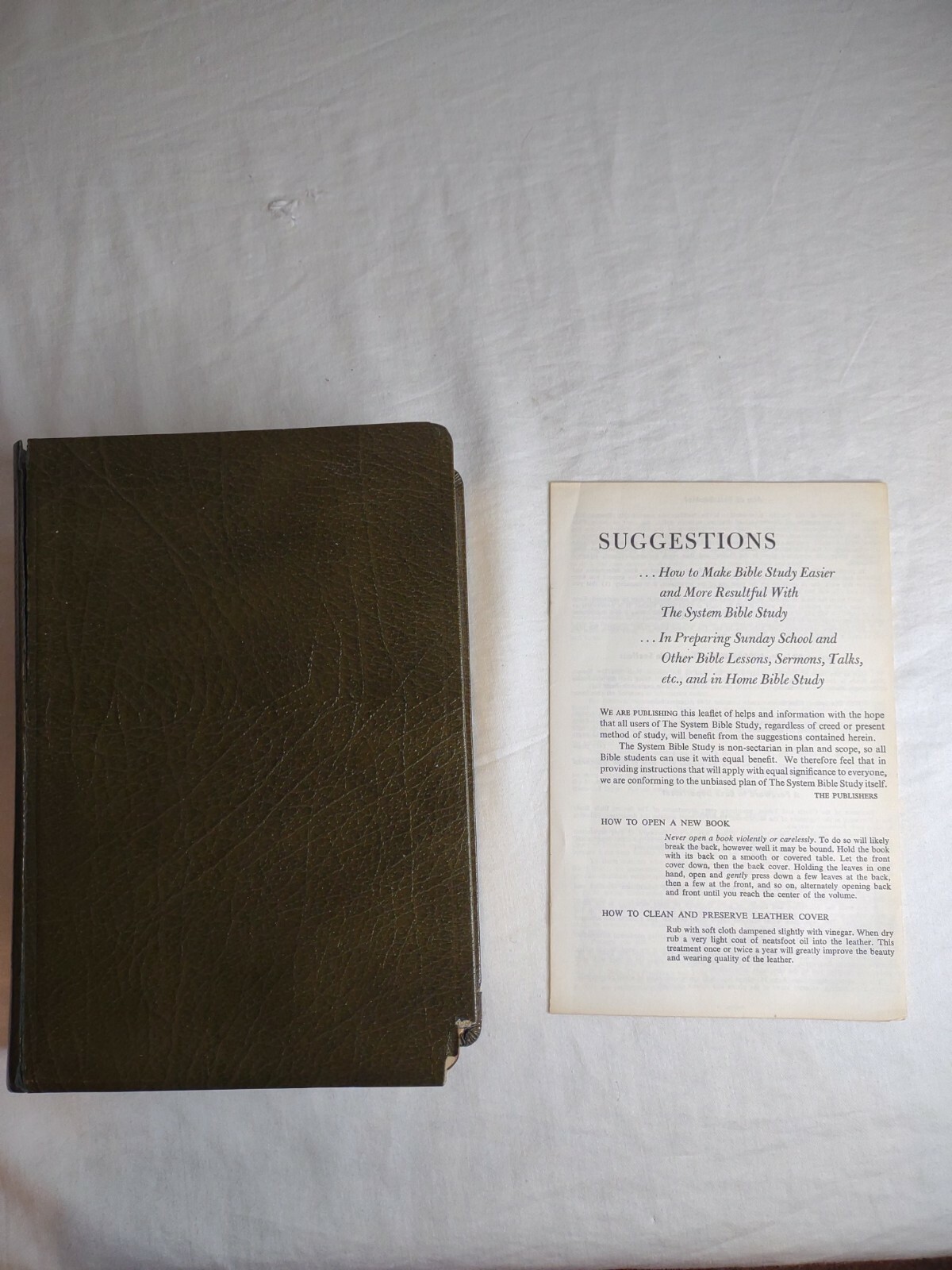 The Book of Life: System Bible Study Enlarged Edition KJV 1971 Bible Helps