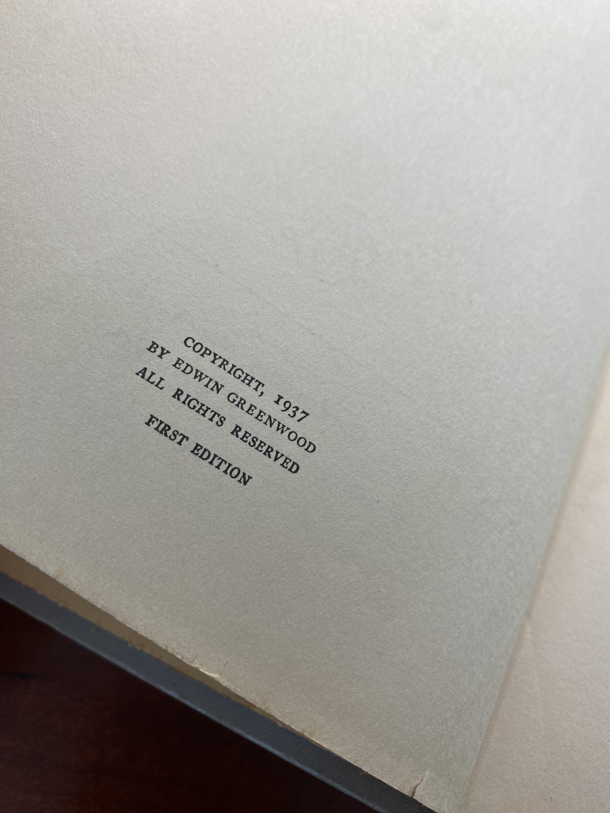 Vintage 1937 Under The Fig Leaf Edwin Greenwood Doubleday Gray Cloth HC Satire