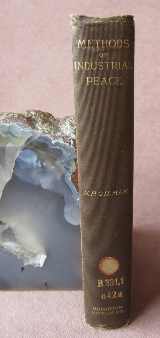 1904 Methods of Industrial Peace Book Labor Trade Unionism Collective Bargaining