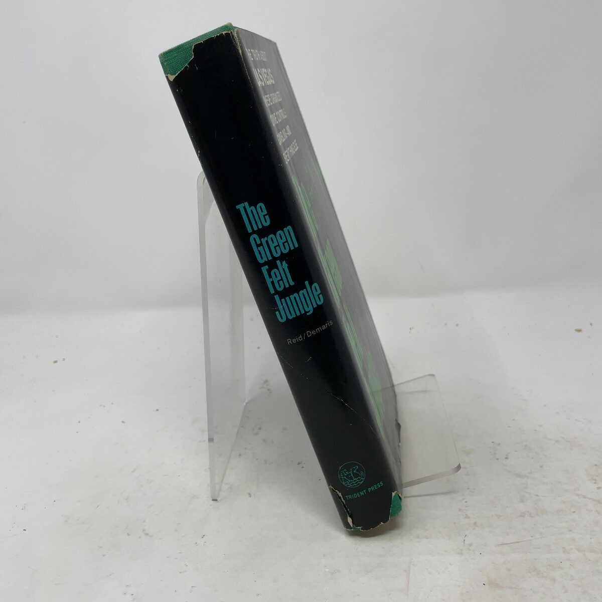 The Green Felt Jungle by Ed Reid/Ovid Demaris HC First Edition Very Good 1963