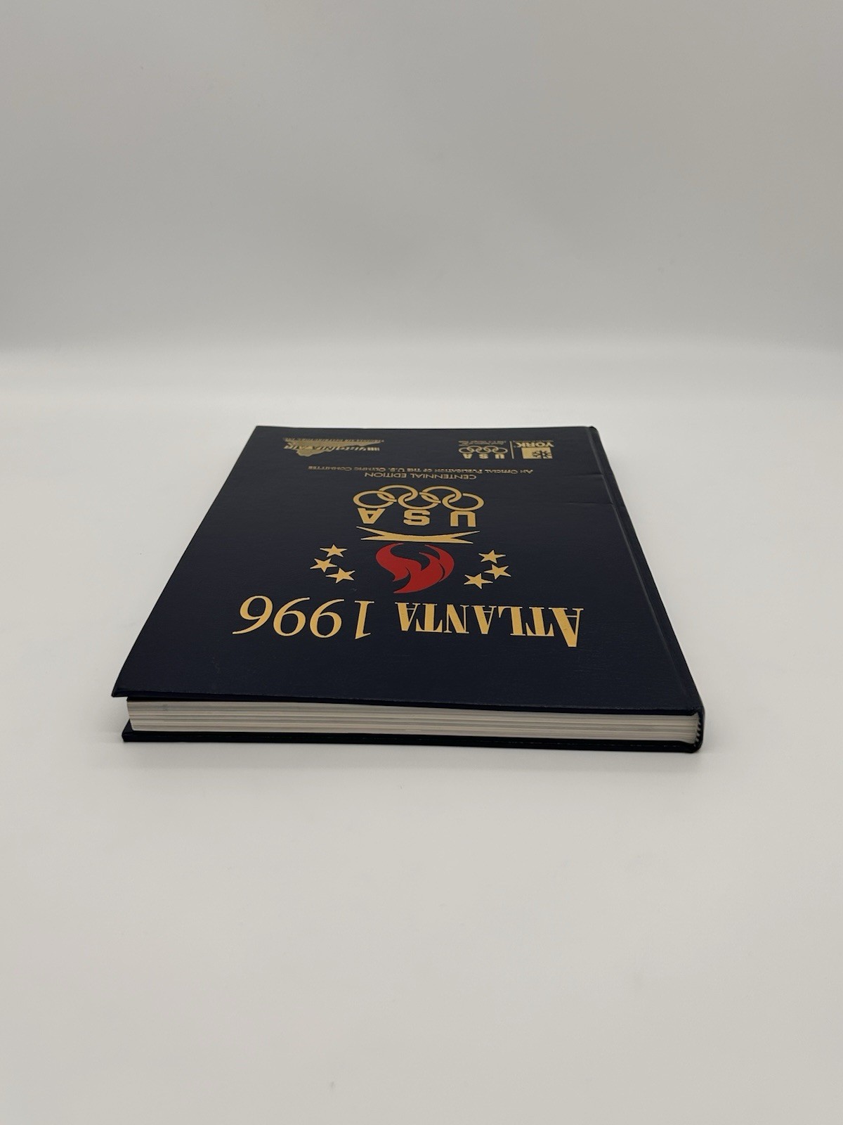 Atlanta 1996 Centennial Edition Olympic Book USOC Hardcover York Virginia Air