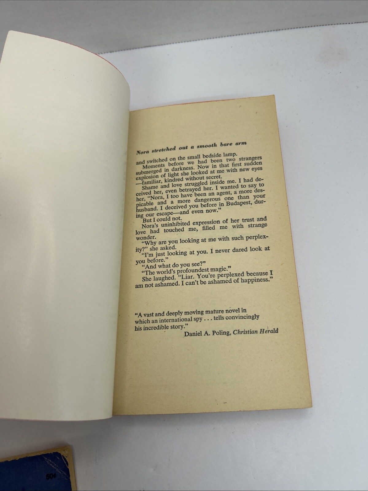 Vtg 1959 THE DEVIL’S AGENT by Hans Habe 1st Crest Book Print Paperback