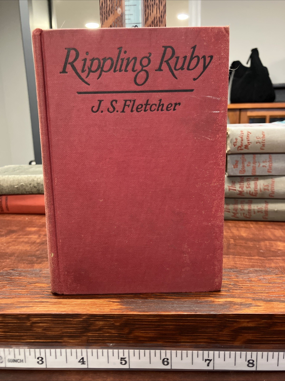 Rippling Ruby by J.S. Fletcher 1923 Grosset & Dunlap Book