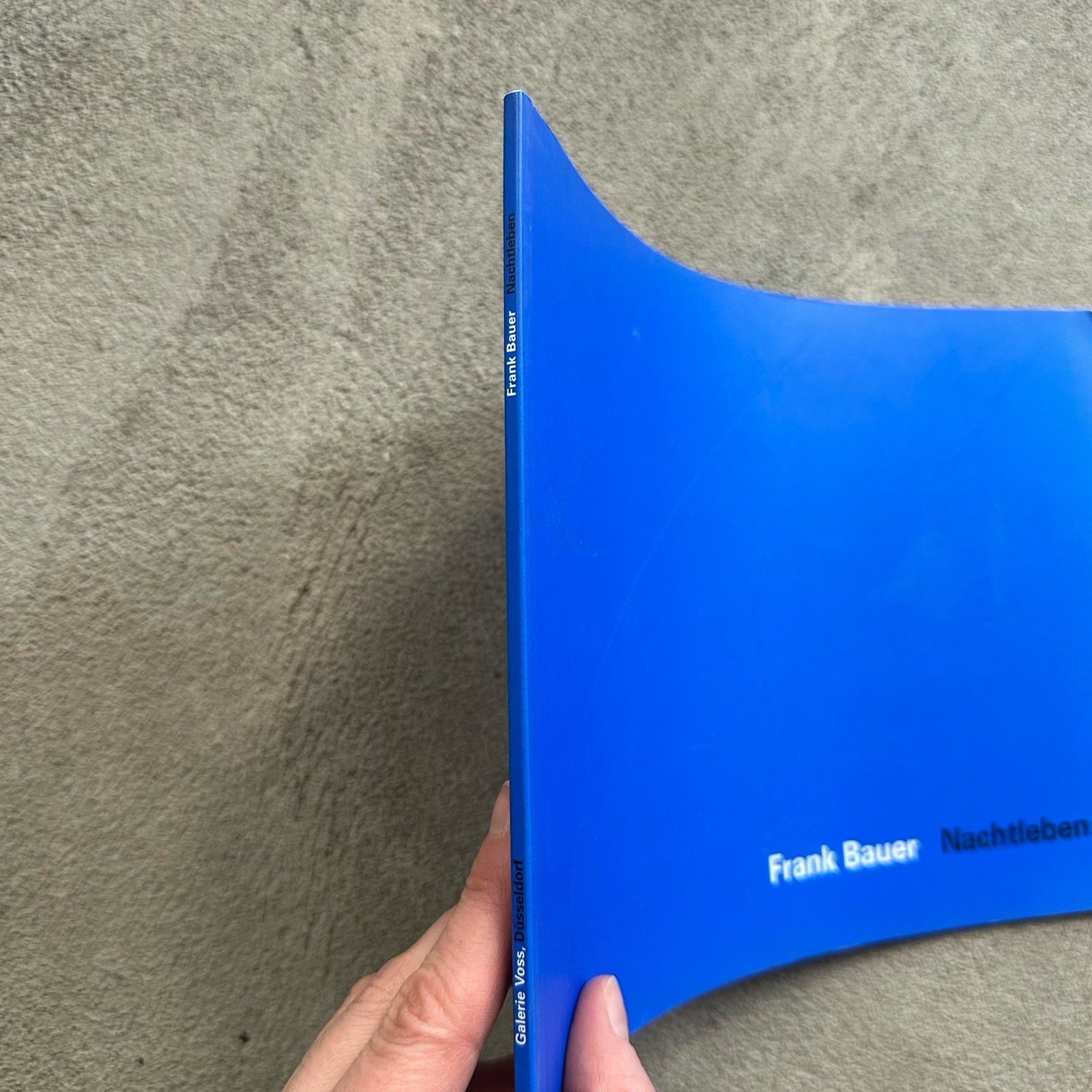 Frank Bauer~Nachtleben (Nightlife) Exhibition Catalog~Galerie Voss (Eng + Ger)