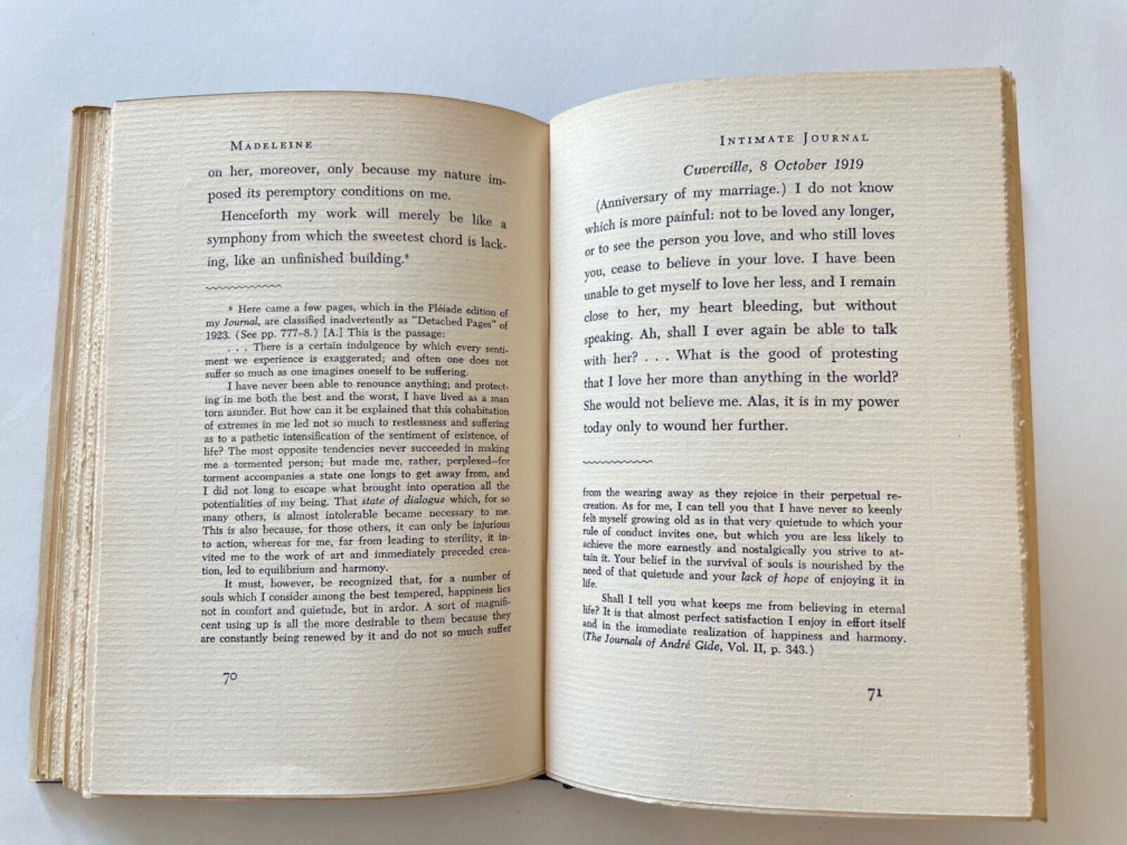 Madeleine 1952 André Gide