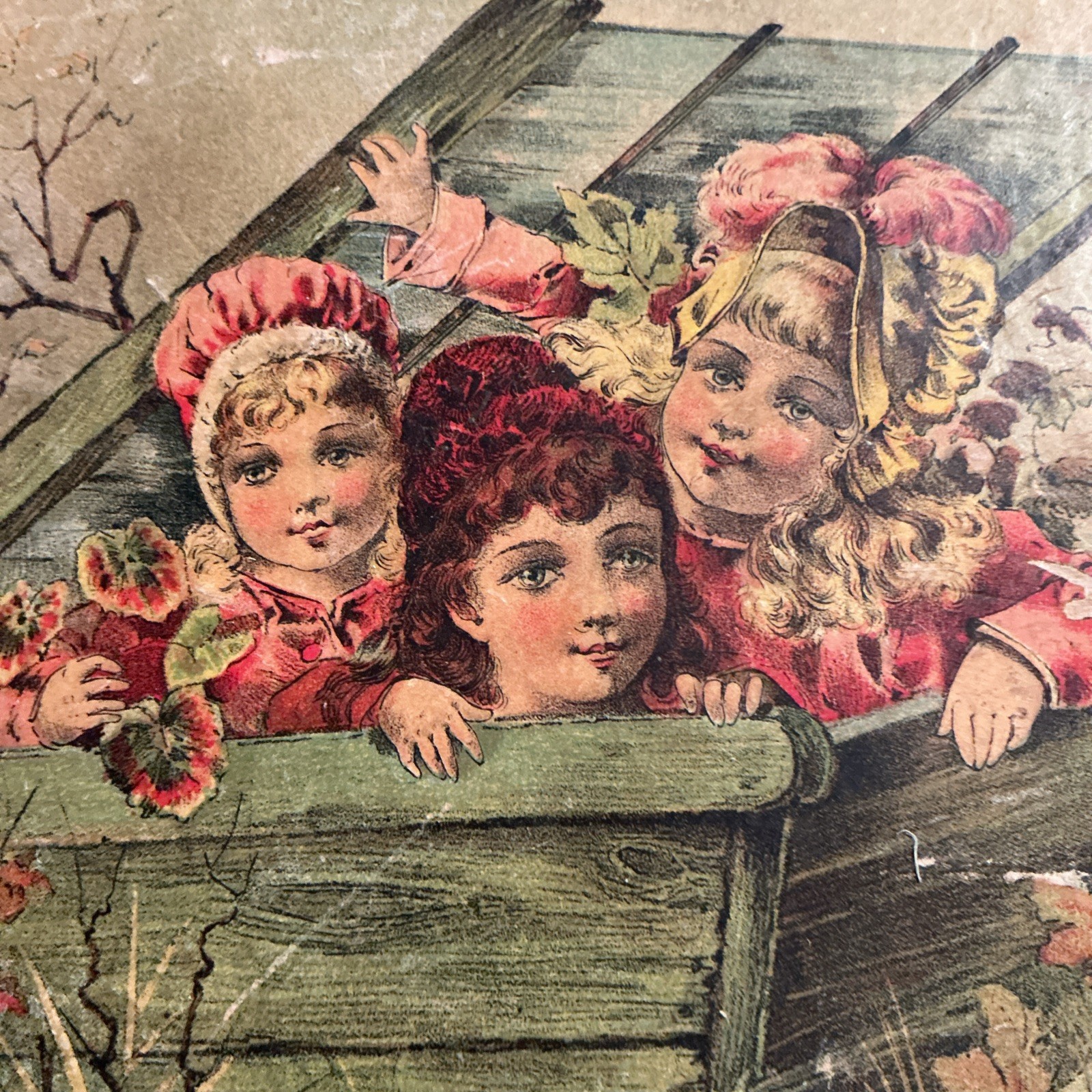 1892 Antique Dream Land Profusely Illustrated Thomas Handford Morrill HC Rough