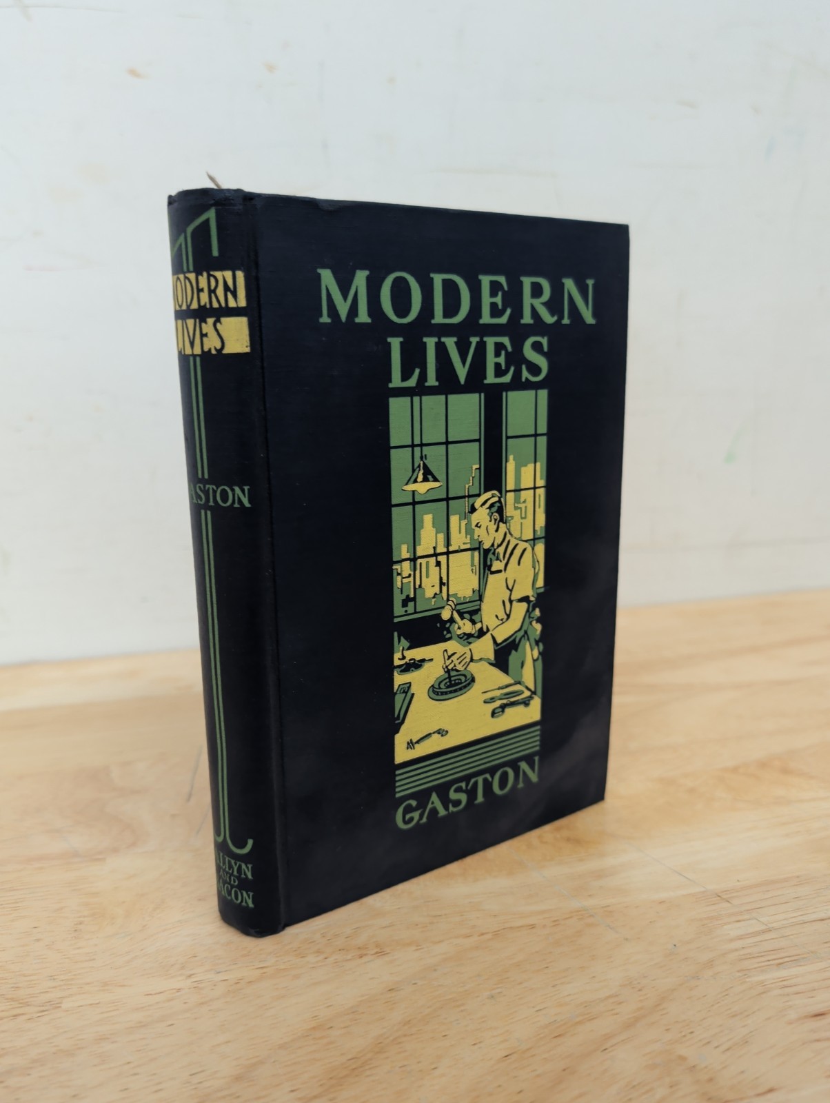 Modern Lives Charles Robert Gaston 1927 Antique Academy Classics Hardcover Book