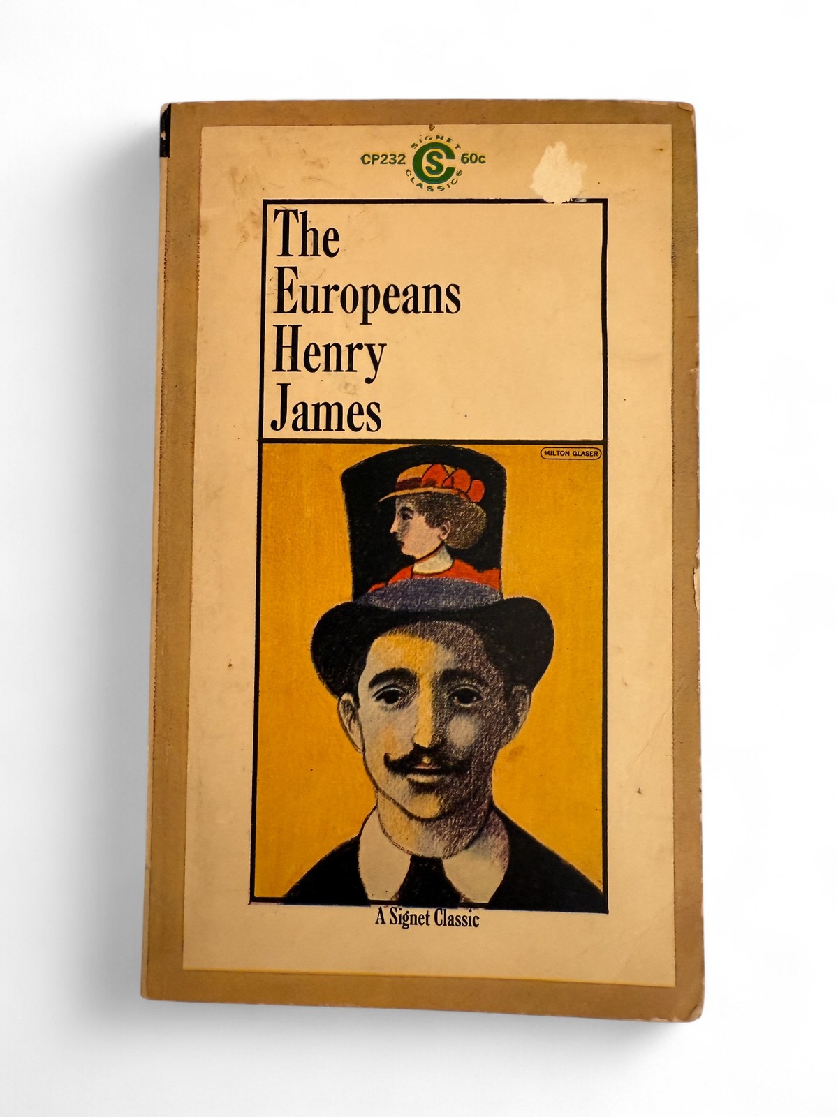 The Europeans by Henry James – Vintage Signet Classic CP232 1960s Edition 1964
