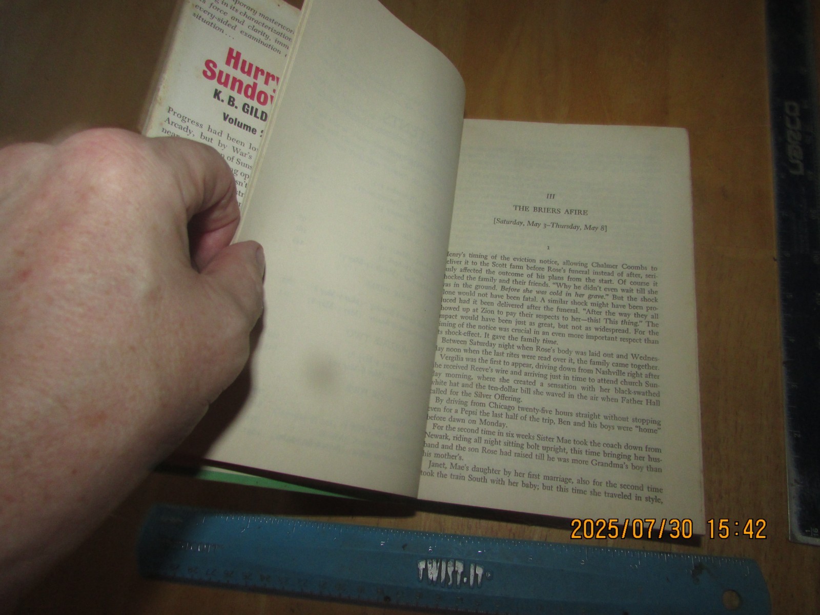 Hurry Sundown Volume 1 and 2 by K. B. Gilden (1964, Hardcover)