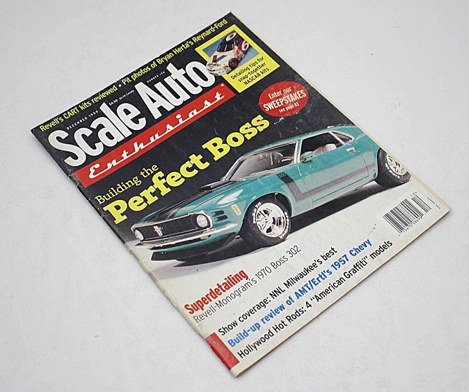 SCALE AUTO ENTHUSIAST #126 Dec 1999, 1970 Mustang Boss 302, 1957 Chevy Models
