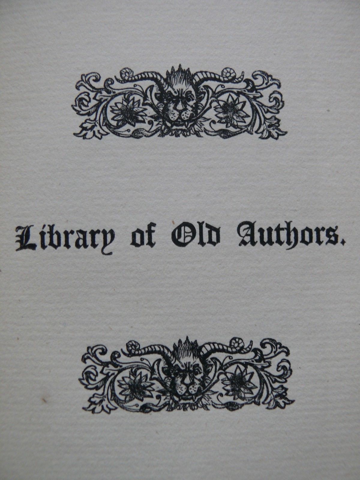 THE VISION AND CREED OF PIERS PLOUGHMAN – T. Wright, Ed. – Vol. 1 – 1856