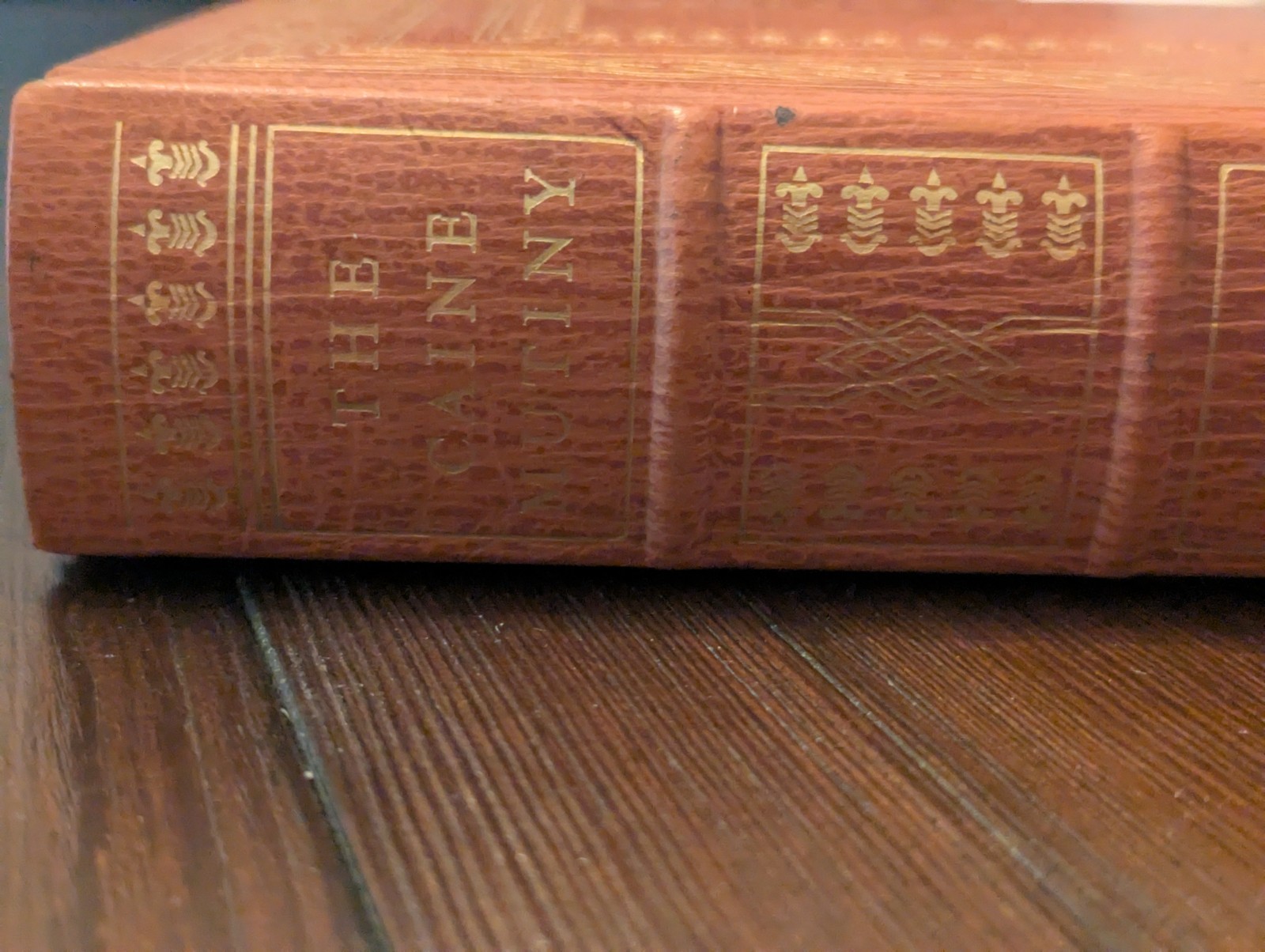 SIGNED Franklin Library THE CAINE MUTINY Herman Wouk LEATHER 1977 Limited READ