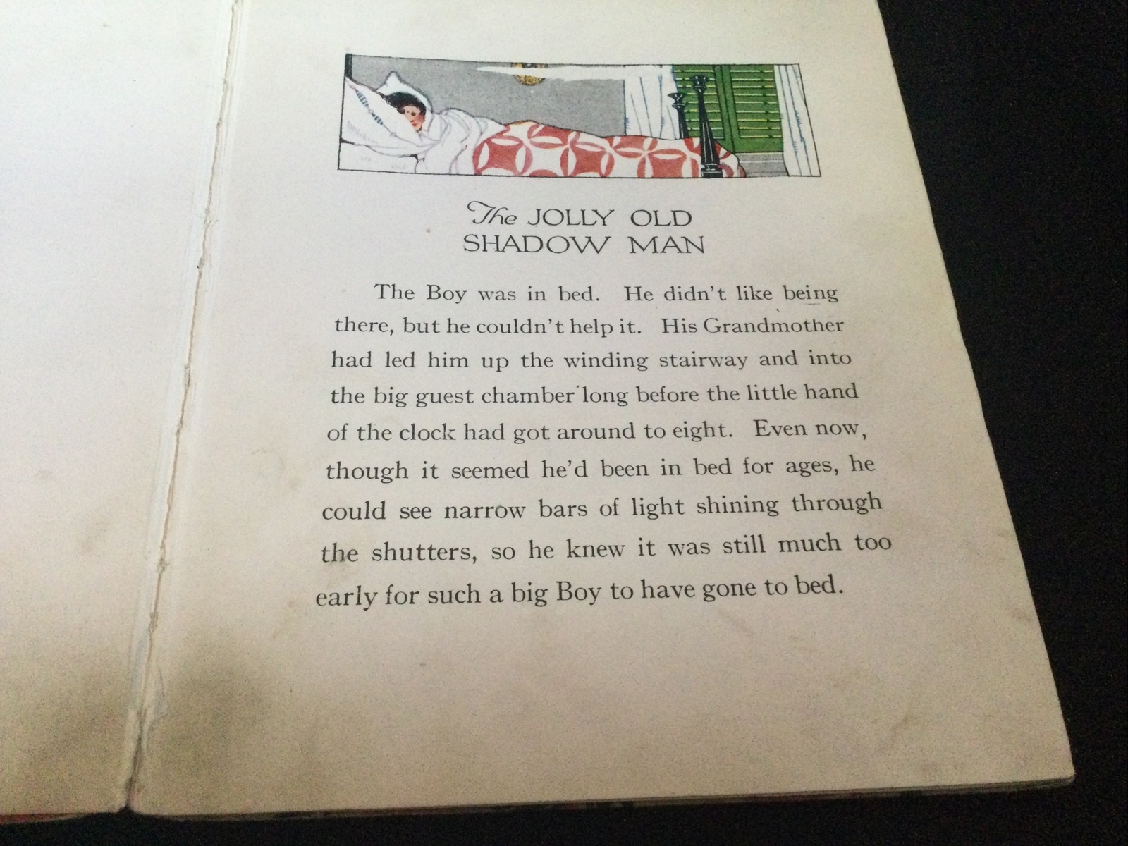 The Jolly Old Shadow Man by Gertrude Alice Kay (1920 HC original edition)