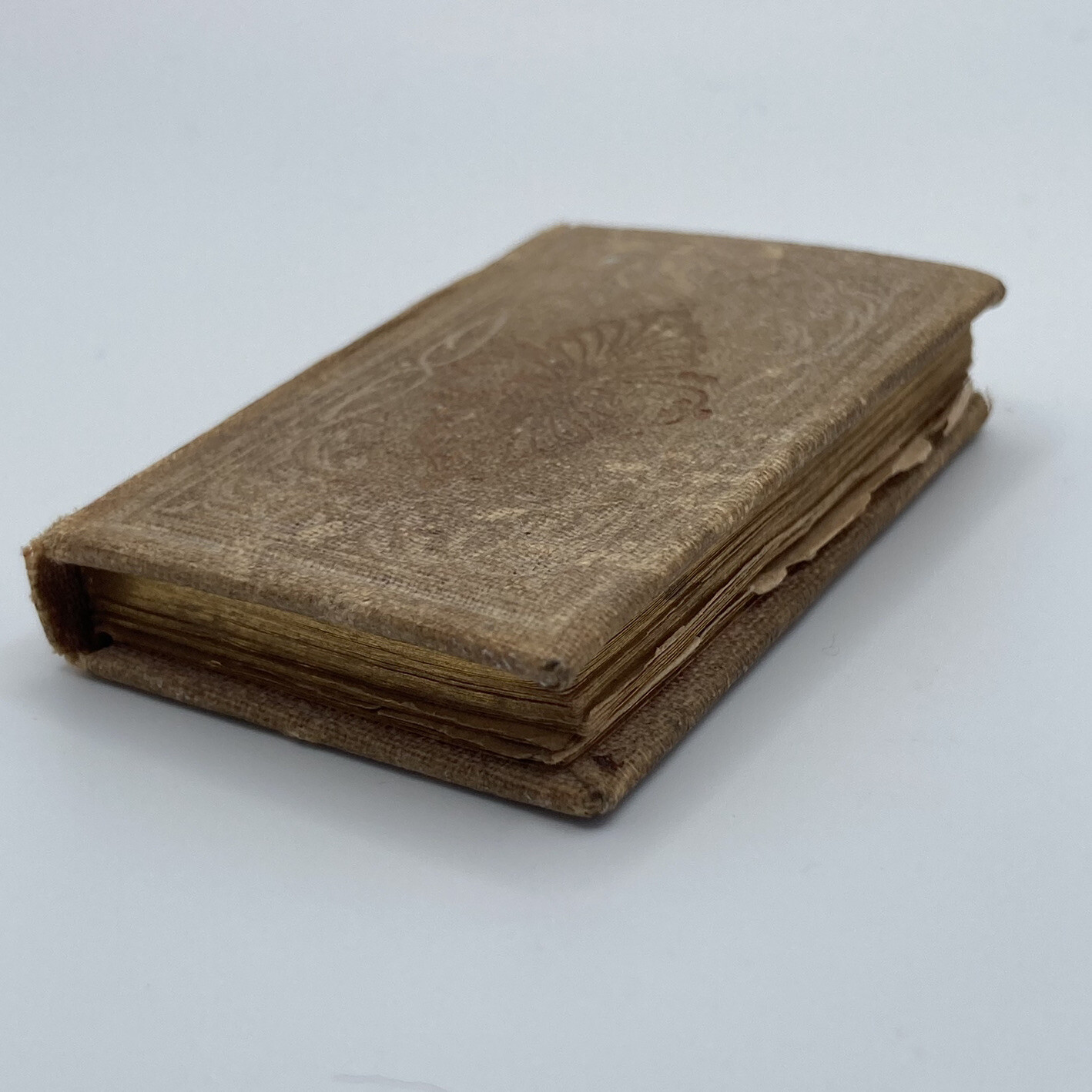 19thC Miniature Book German Language Devotional Inscribed Dated 1863