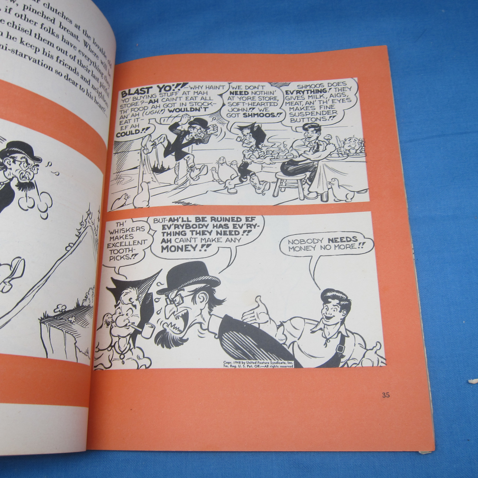 Life and Times of the Shmoo AL CAPP 1948 Simon Schuster First Edition 1st Print