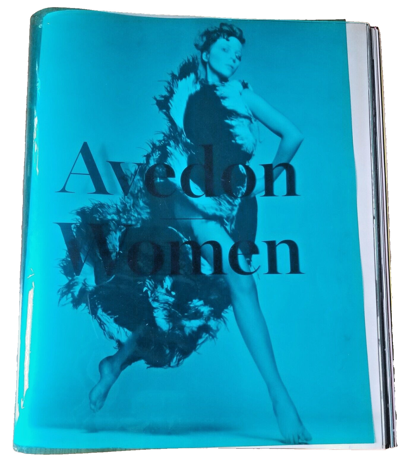 Avedon : Women – Gagosian Gallery, large loose prints in blue wraps (2013) READ
