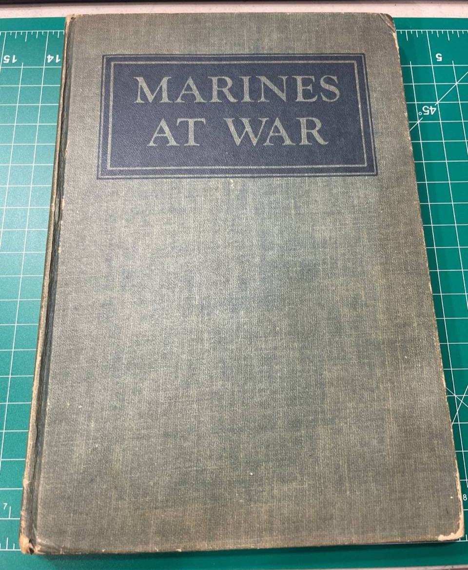 Marines At War (color & b&w plates by marine artists), ed. Aimee Crane 1943 HC