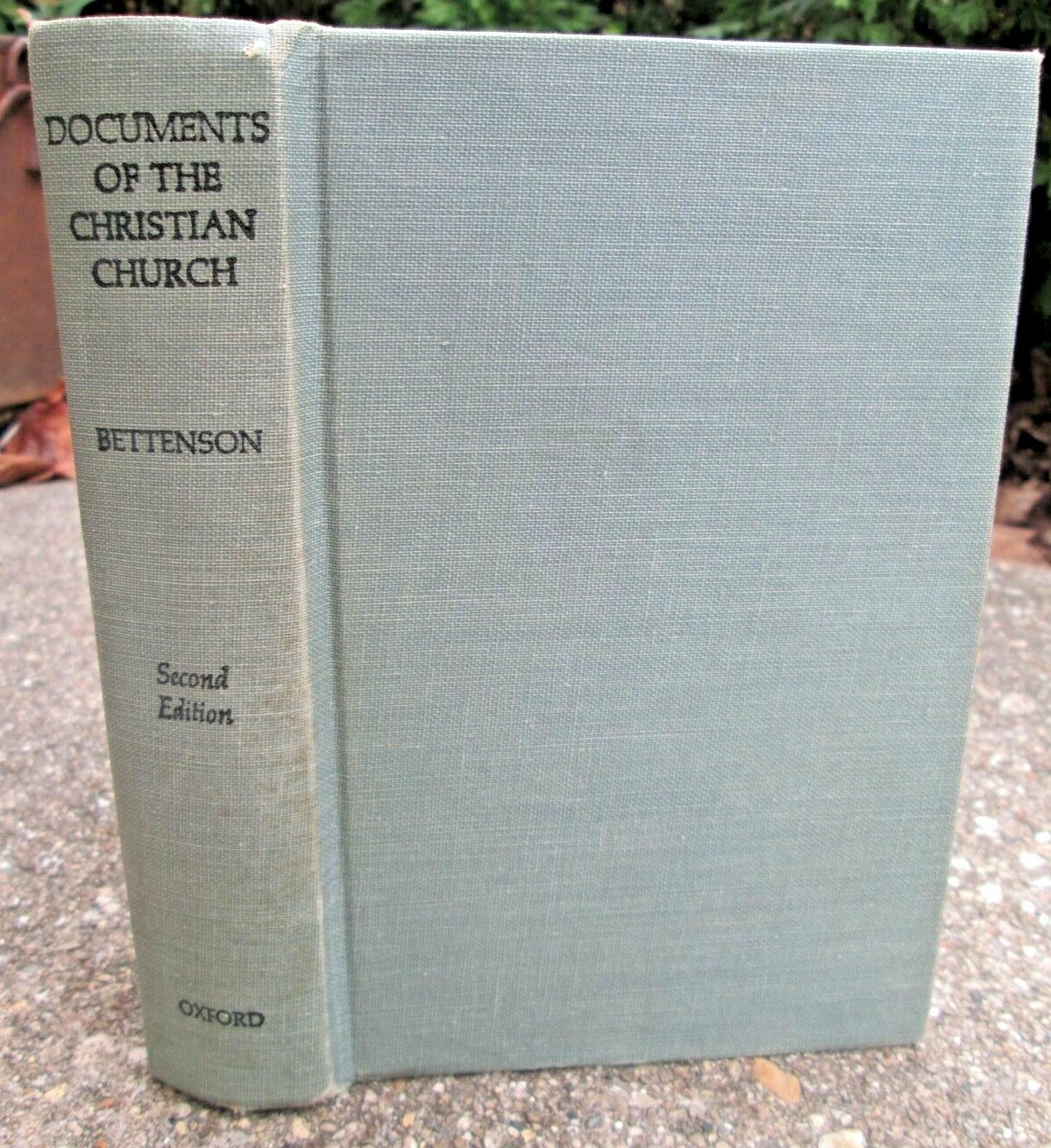 1969 Documents Of The Christian Church Edited by Henry Bettenson HC Oxford Press