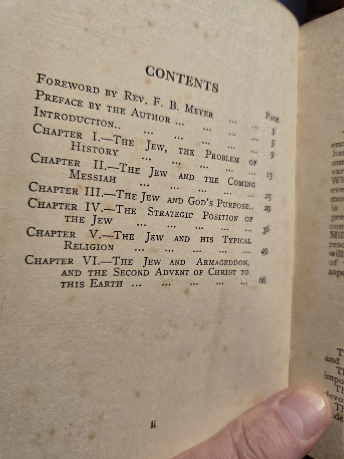 Rare 1926 E. L. Langston Second Coming Of Christ To Jew SIGNED! F. B. Meyer