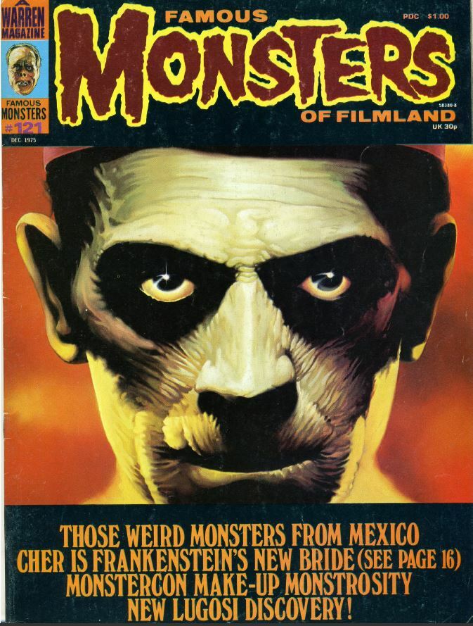 FAMOUS MONSTERS OF FILMLAND 225 Unique Issue Collection On USB Thumb Drive
