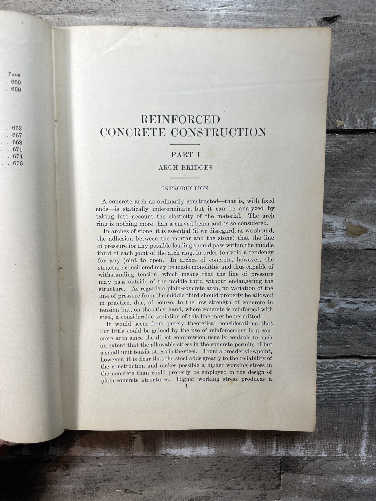 1916 Antique Engineering Guide „Reinforced Concrete Construction“ Illustrated
