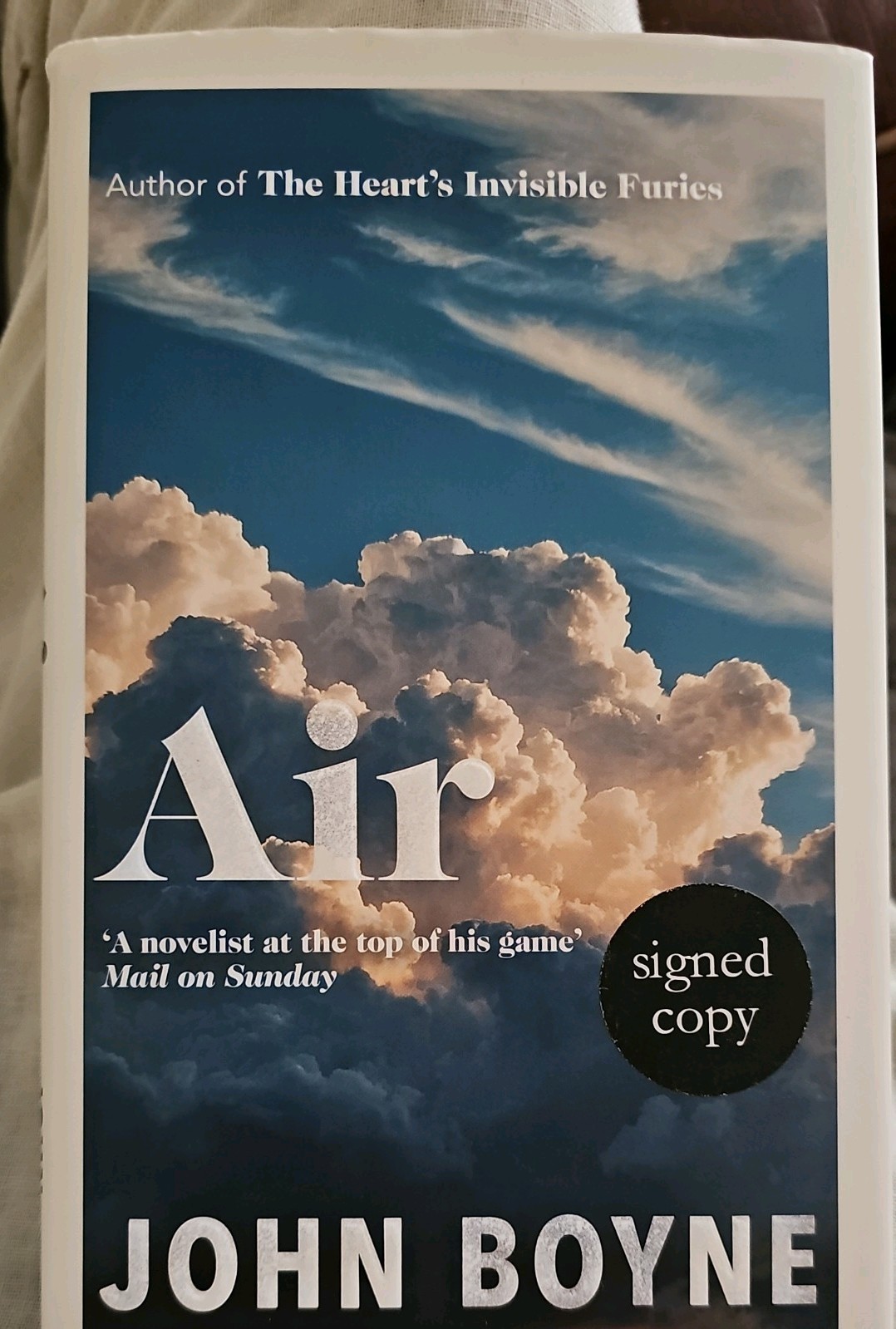 ?SIGNED??JOHN BOYNE? *AIR*~Doubleday HB~ 1ST EDITION