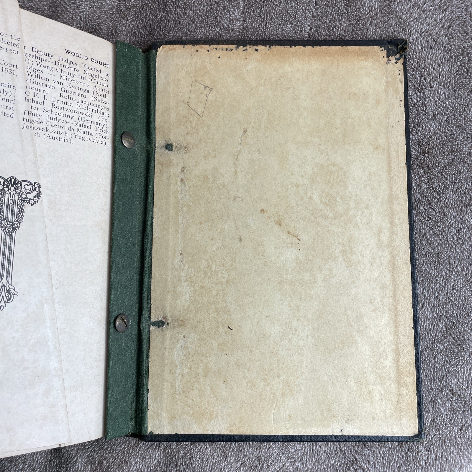 1928 Encyclopedia “Perpetual Pictured Loose Leaf Extension” The Source Book