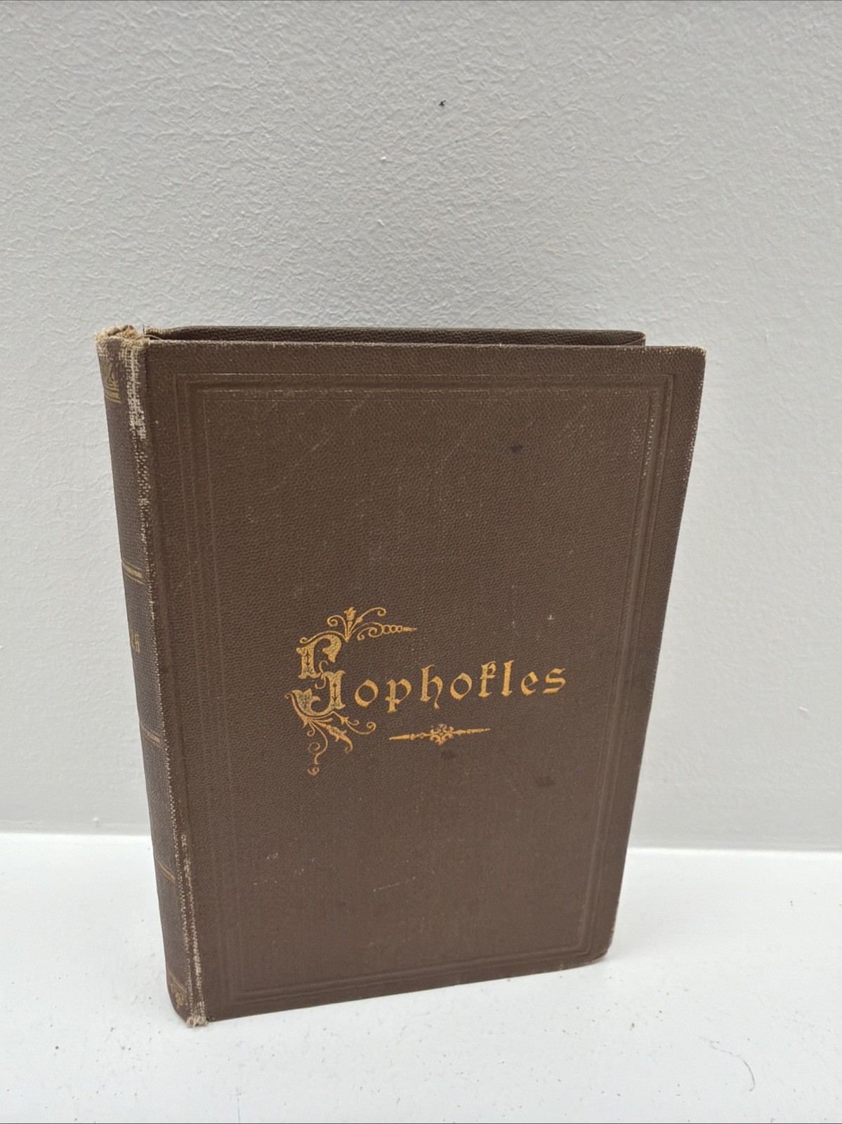 German Edition Georg Thudichum, Sophokles. Verlag Philipp Reclam jun. um 1870